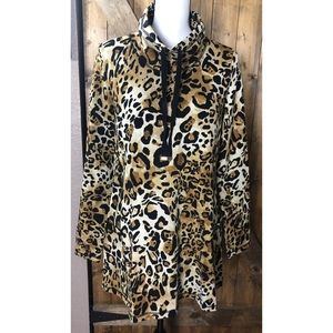 Susan Graver Weekend Print French Terry Tunic